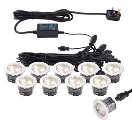 Endon Endon IkonPRO CCT 73349 downlight wpuszczany 10x0,75W/LED IP67 410lm 73349