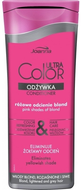 Joanna Ultra Color Conditioner odżywka różowe odcienie blond 200ml 79443-uniw