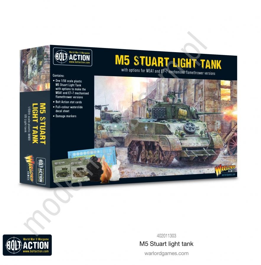 WarlordGames M5 Stuart  Warlord Games Ltd WarlordGames 402011303