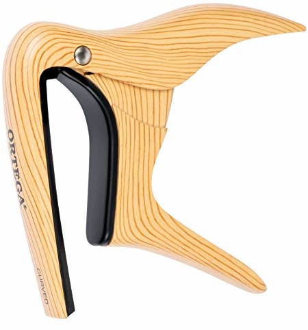 Ortega Guitars ORTEGA Capo na okrągłe podstrunnice - wzór klonu (OCAPOCV-MAD) OCAPOCV-MAD