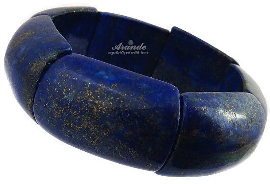 Arande LAPIS LAZULI ELEGANCKA BRANSOLETA CERTYFIKAT 700157