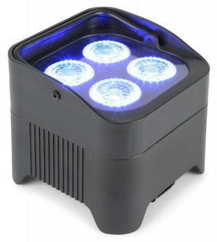 Beamz Bezprzewodowy reflektor PAR 4x 10W RGBWA-UV BBP94 BeamZ 150.589