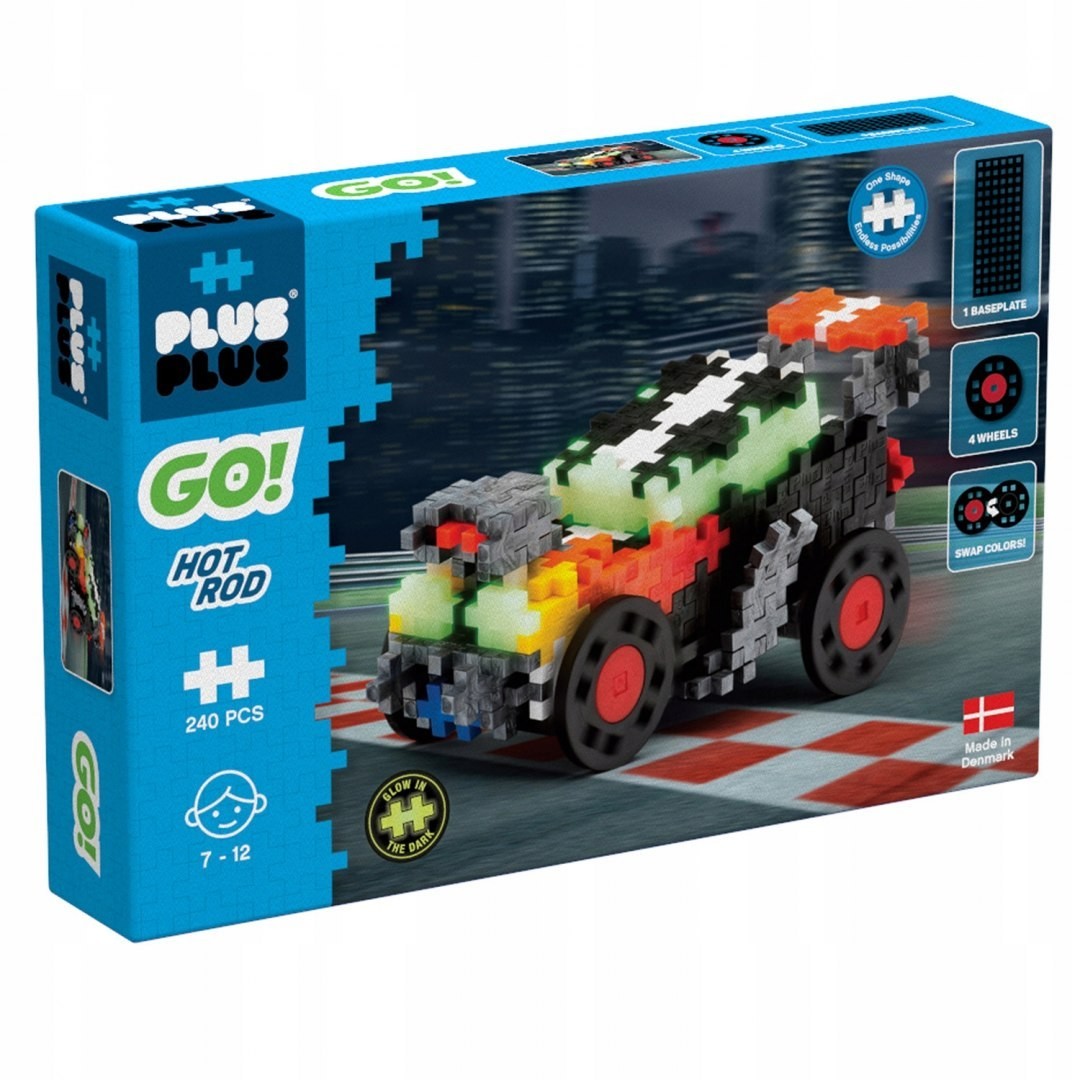 Plus Plus Klocki Plus-Plus GO 240 szt Samochód terenowy 9825818091