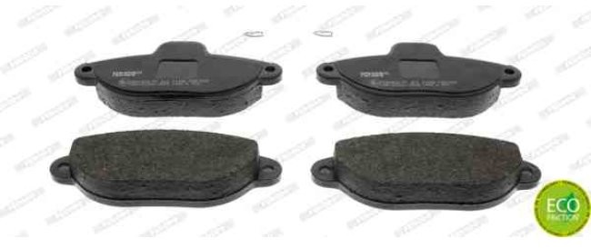 FERODO (FEDERAL-MOGUL) Zestaw klocków hamulcowych, hamulce tarczowe (FEDERAL-MOGUL) FDB1630