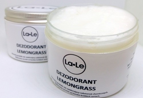 La-le Dezodorant ekologiczny w kremie z olejkiem Lemongrass