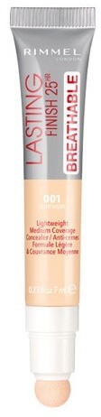 Rimmel Lasting Finish BREATHABLE 25h Korektor 001 Light Ivory 7ml 3614224668402