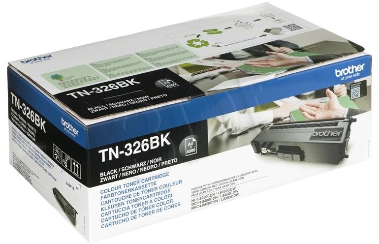 Brother Toner Czarny TN326BK=TN-326BK 4000 str TN326BK