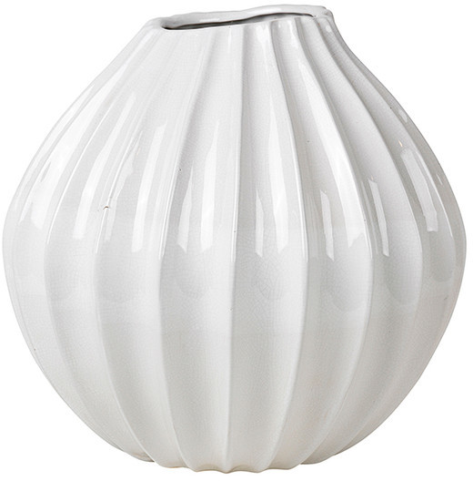 Broste Copenhagen Broste Copenhagen - Wazon Wide Ivory XL 9754