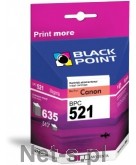 BlackPoint Tusz Black Point BPC 521 M magenta | Canon CLI-521 M ml | 635 str (BPC521M)
