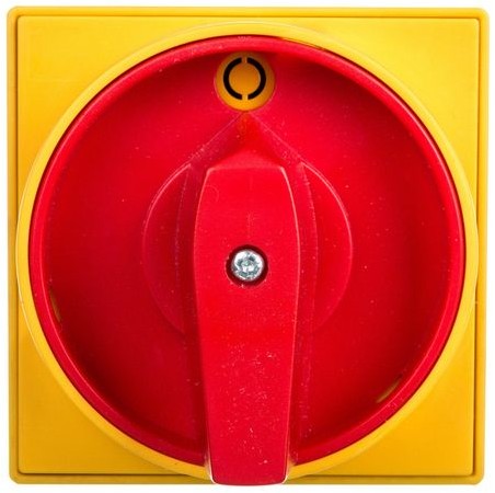 Lovato electric Sp. z o.o. Łącznik krzywkowy 0-1 4P 125A do wbudowania z pokrętłem żółto/czerwonym blokowany kłódką 7GN12592U65