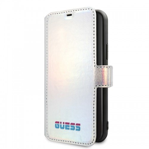 Guess Iridescent Booktype Etui iPhone 11 Pro Silver 10_15111