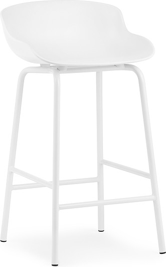 Normann Copenhagen Stołek barowy Hyg 65 cm biały 604029