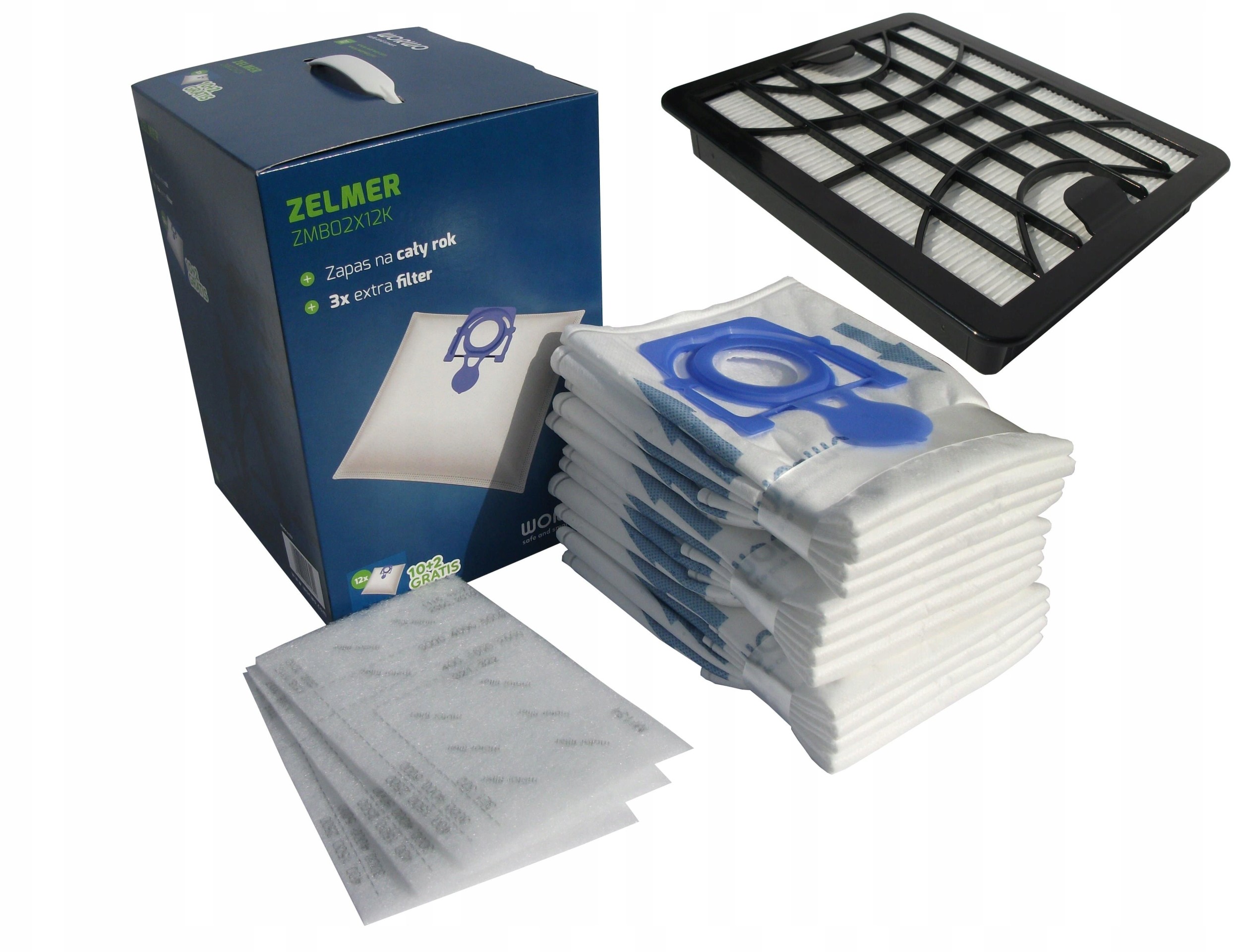 Zelmer Filtr Hepa + Worki Do Clarris Twix 2750.0ST