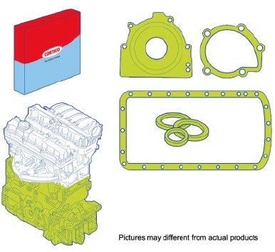 CORTECO Zestaw uszczelek, skrzynia korbowa CORTECO 427206P