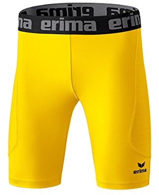 Erima Elemental Tight krótko bielizna funkcyjna, żółty, s 2290708