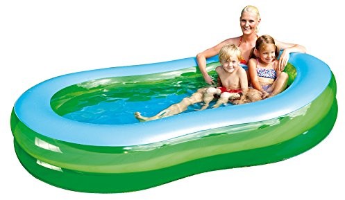 Happy People 77784  Jumbo Pool, 233 x 132 x 37 cm, przezroczysty