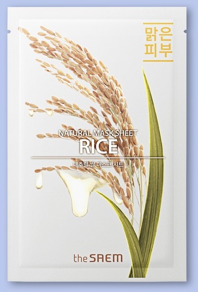 The Saem The Saem Natural Rice Mask Sheet - 21 ml / 1 szt 2100386