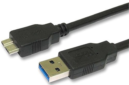 Pro Signal Pro Signal CAC250046 USB 3.0 A męski do Micro B przewód męski, 1 m, czarny CAC250046