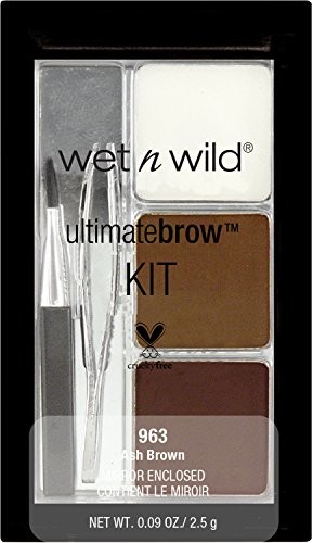 Wet 'n' Wild Wet n Wild Ultimate Brow Kit Ash Brown, 1er Pack (1 X 2,5 G) E963