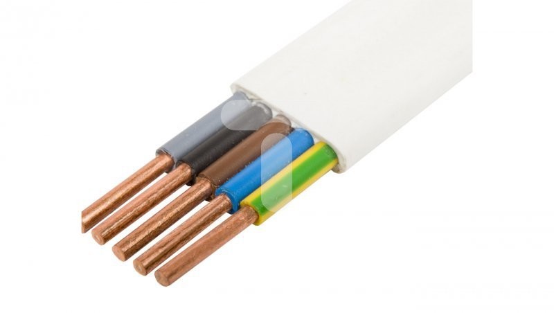 NKT Przewód instal YDYp 5x1,5 żo 450/750V /100m/ 13029018 172153018C0100