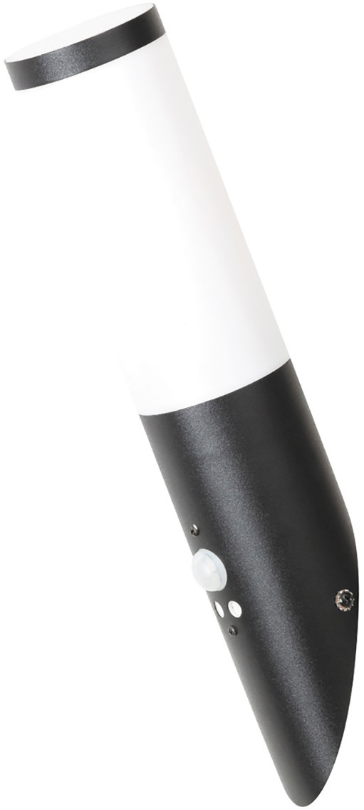 Rabalux Naścienna lampa z czujnikiem ruchu Black Torch 8146