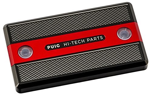 Puig 9270R pokrywa płynu hamulcowego Suzuki, czerwona 9270R