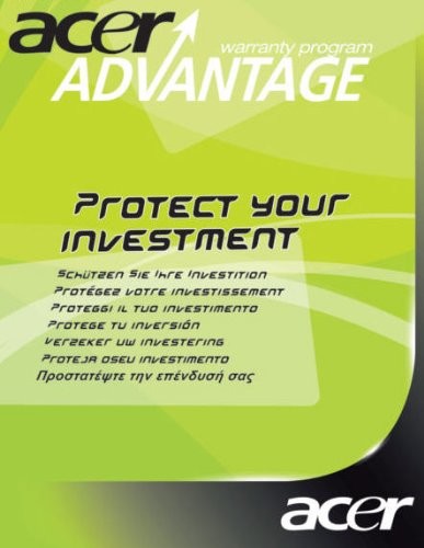 Acer Advantage 3 lata Carry In rękawkami chrom Books (łącznie z pierwszego roku ITW) 495315
