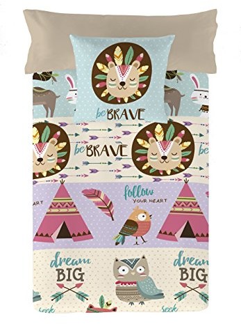 Naturals Naturals Poszewka na kołdrę 90 cm kolorowa 176117