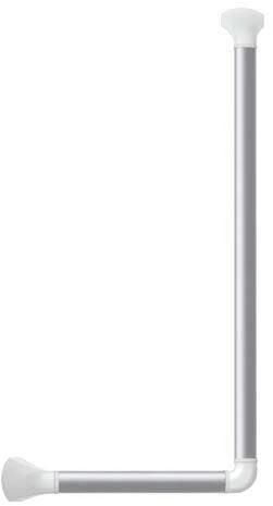 Secucare Uchwyt do łazienki i toalety stały elegancki Silver Line 30 + 60 cm kąt 90 8010.109.11