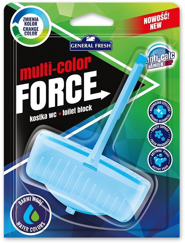 General Fresh Multi Color Force kostka do WC morska