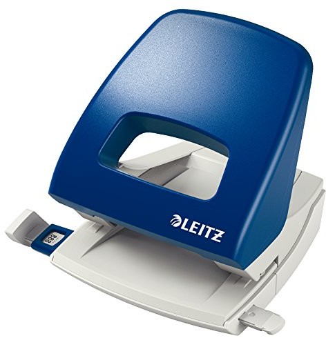 Leitz NeXXt Series, dziurkacz biurowy, dziurkuje do 25 kartek, niebieski 50050235