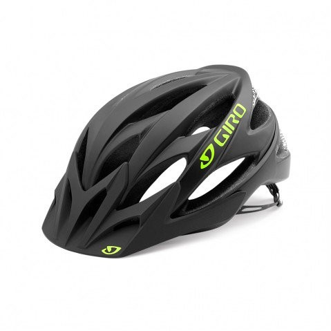 Giro Kask rowerowy dla dorosłych  XAR, czarny, S 200125016_black/lime squiggle_S