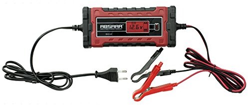 Absaar Ładowarka baterii absaar 158001 EVO, 4 A, 6/12 V, czerwony/czarny 158001