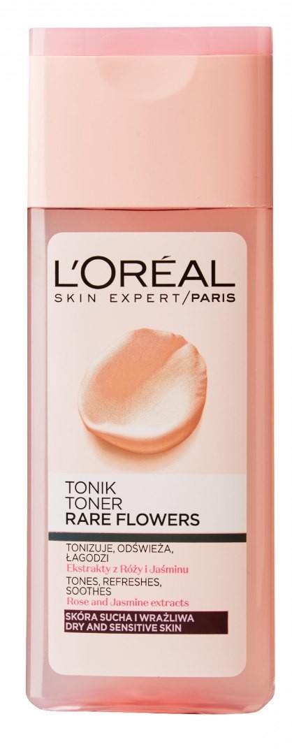 Loreal Skin Ekspert Tonik oczyszczający Rare Flowers do skóry suchej i wrażliwej 200ml 86295