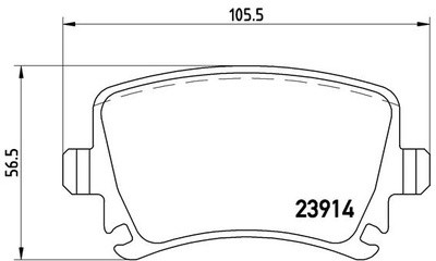 BREMBO P 85 095X P 85 095X