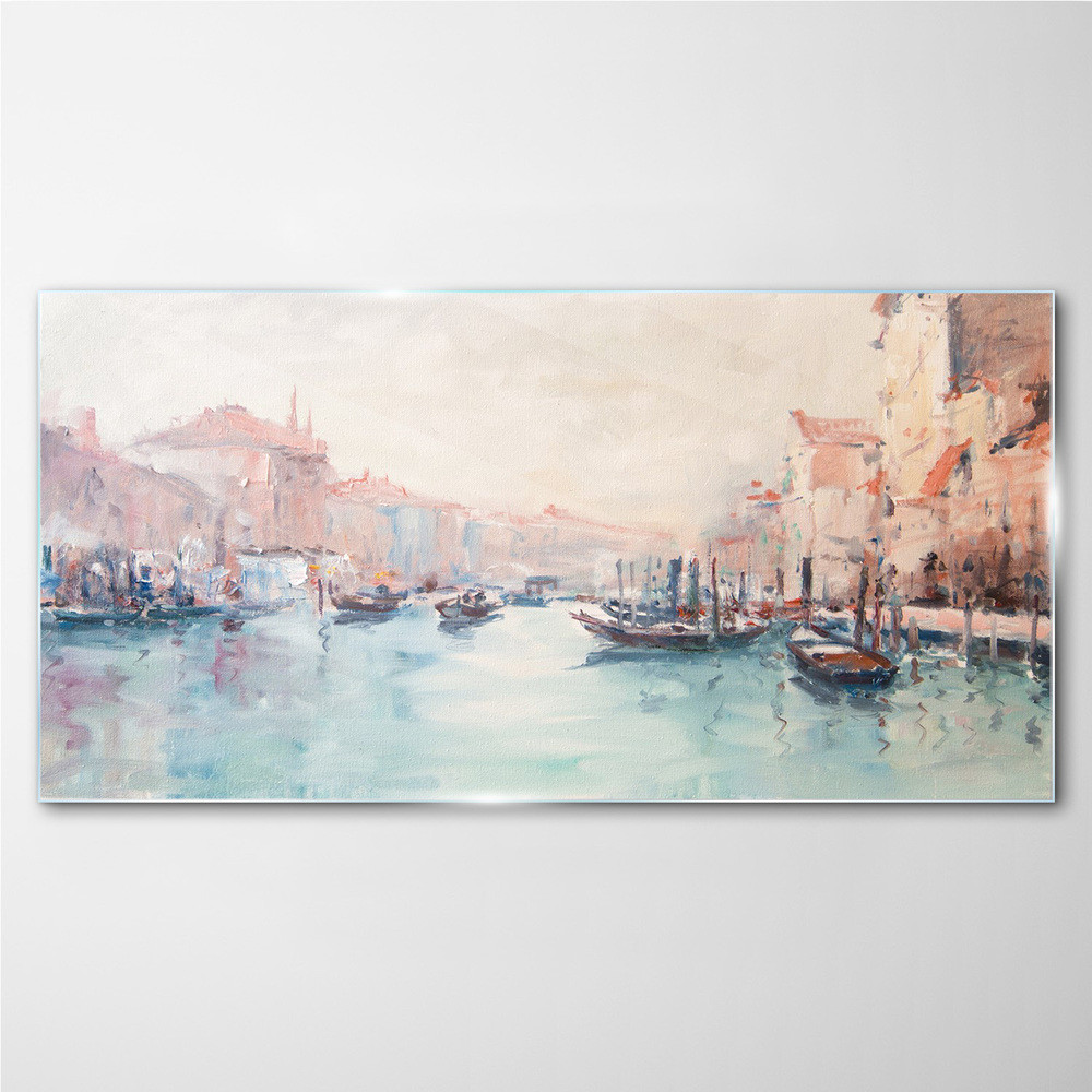 PL Coloray Obraz na Szkle Wenecja Włochy 140x70cm