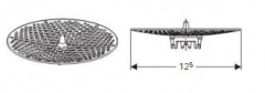 Geberit 116.067.00.1 Sitko do pisuarów d103-125