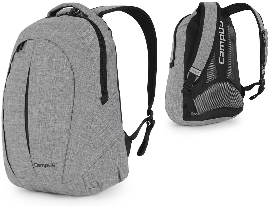 Campus Wygodny Plecak Miejski Kool 20L Szary