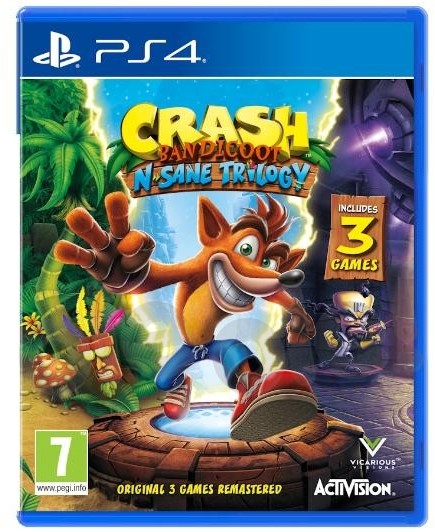 Фото - Гра Activision Crash Bandicoot N. Sane Trilogy  // WYSYŁKA 24h // DOSTAWA TAKŻE W WE (PS4)