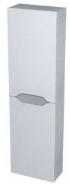 Sapho WAVE szafka wysoka 40x140x20cm, biała/dąb srebrny WA250LP