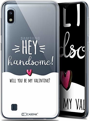 Samsung Caseink Etui ochronne do Galaxy A10, 6,2 cala, bardzo cienkie, Love Hey Handsome CRYSPRNTA10RLOVEHEY