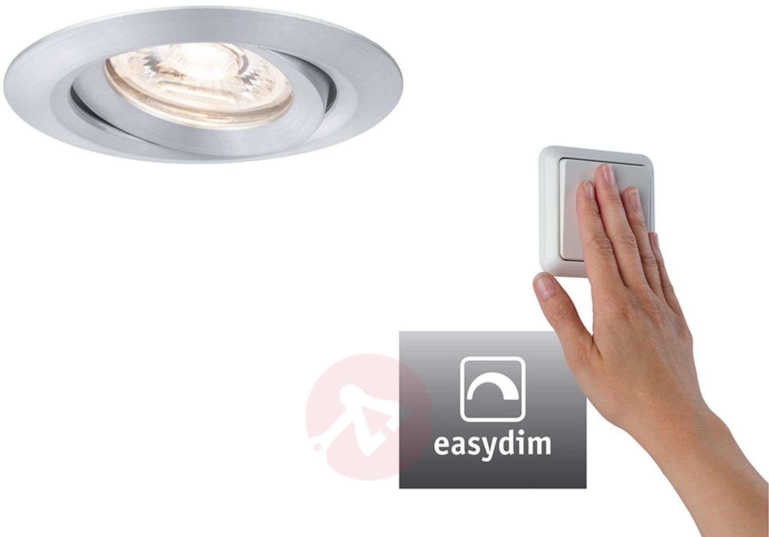 Paulmann Nova mini Plus spot EasyDim aluminium