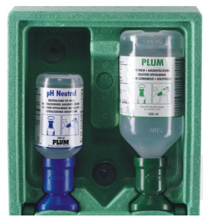 Plum Zamykana Stacja Do Płukania Oczu Plum Eye Wash - Kwasy, Zasady, Ciała Obce