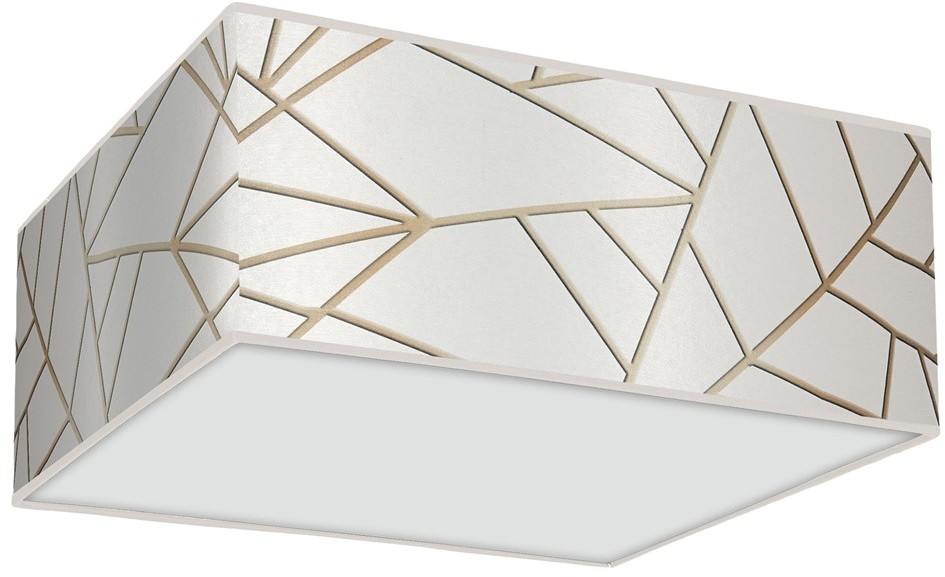 Milagro Lampa sufitowa ZIGGY WHITE White/Gold 3xE27 MLP7564