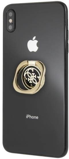 Guess Ring stand GURSEQGBK złoto-czarny /gold & black 4G hurtel-51595-0