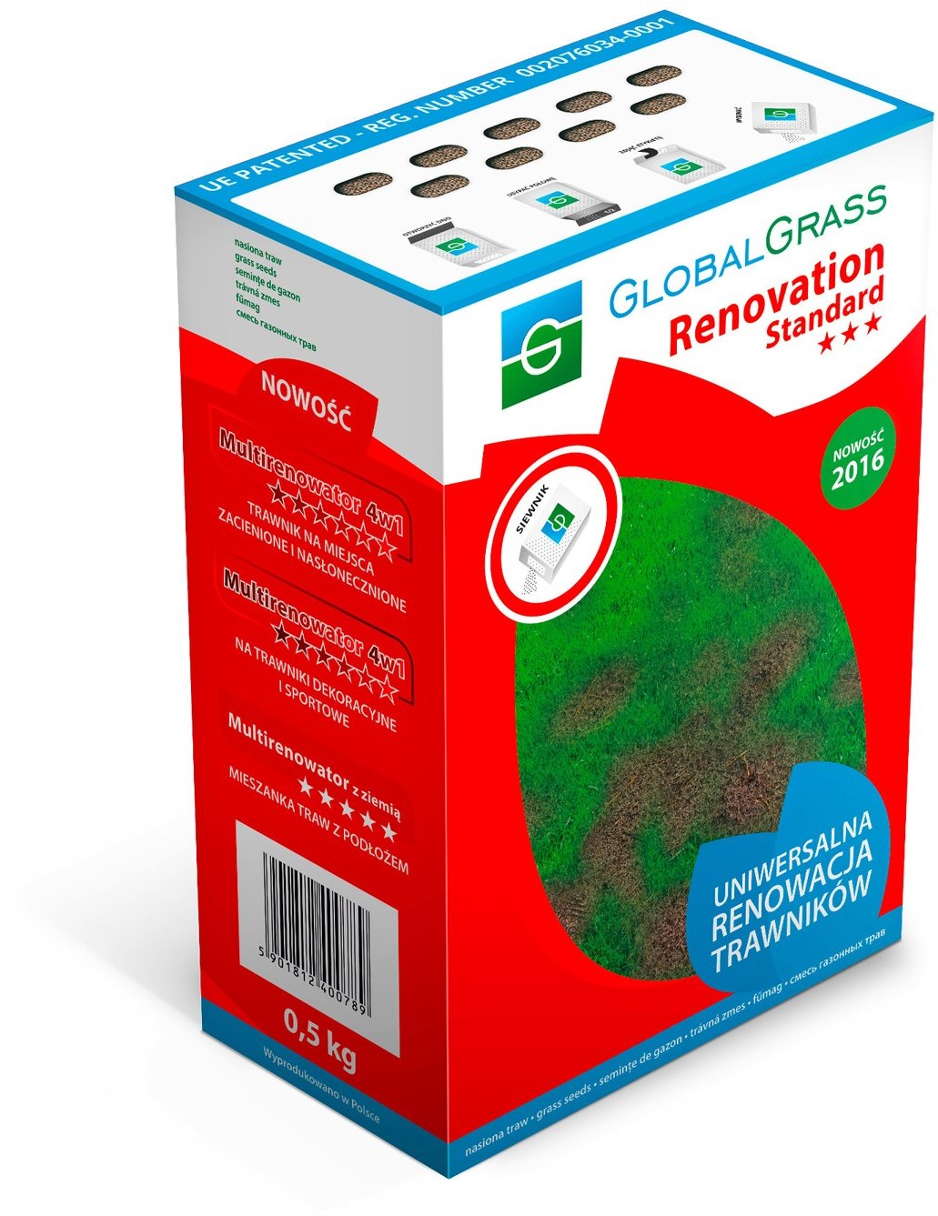 OBI Global Grass Mieszanka traw Renovation standard 500 g