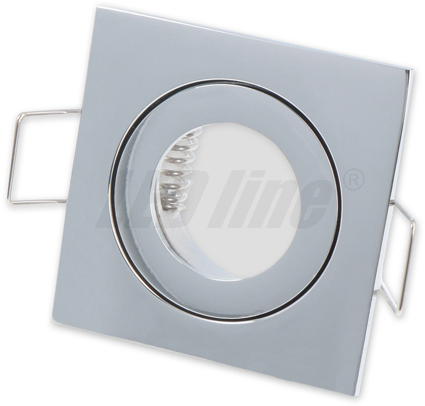 LED line Oprawa wodoodporna MR11 kwadratowa chrom 249310
