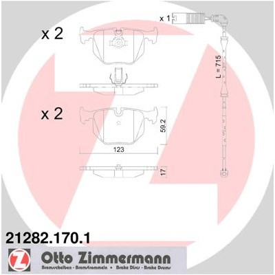 Zimmermann (OTTO GMBH) (OTTO GMBH) 21282.170.1 21282.170.1