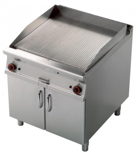 RM Gastro Płyta grillowa gazowa ryflowana FTR - 98 G