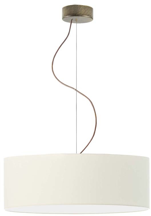 LYSNE Lampa wisząca do salonu HAJFA fi - 50 cm - kolor ecru 14529/50 - kolor ecru